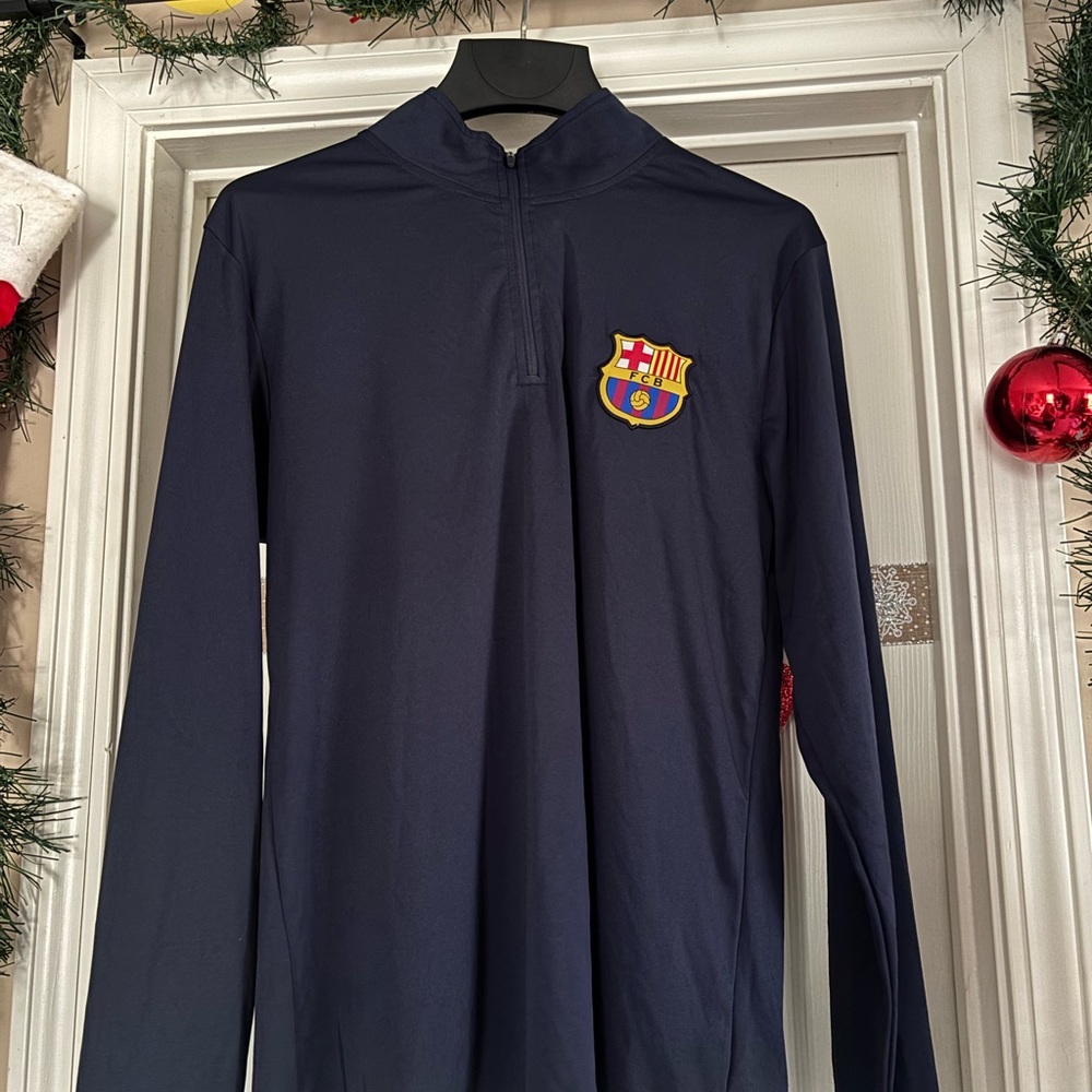 FC Barcelona Quarter Zip Pullover